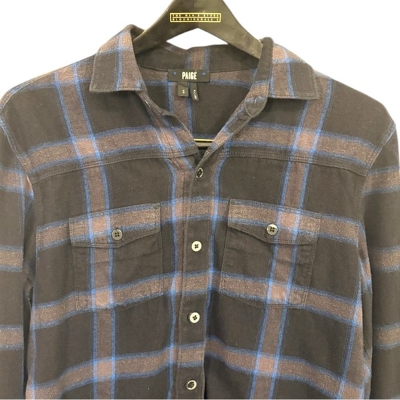 PAIGE Button Down Shirt Small - Picture 3 of 7